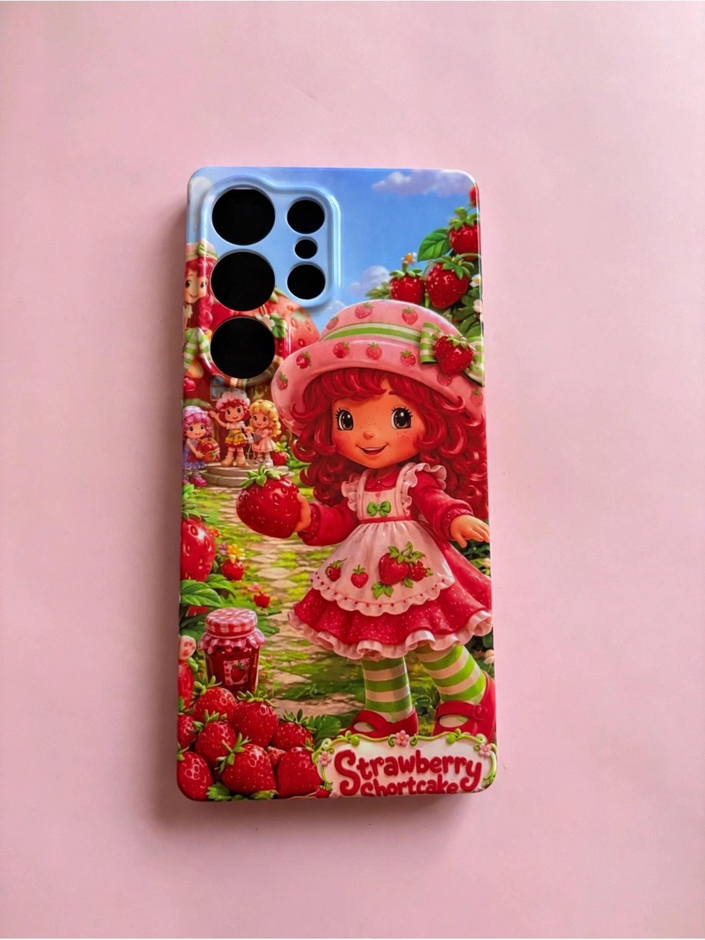 Strawberry Shortcake Pink Decorative Phone Case